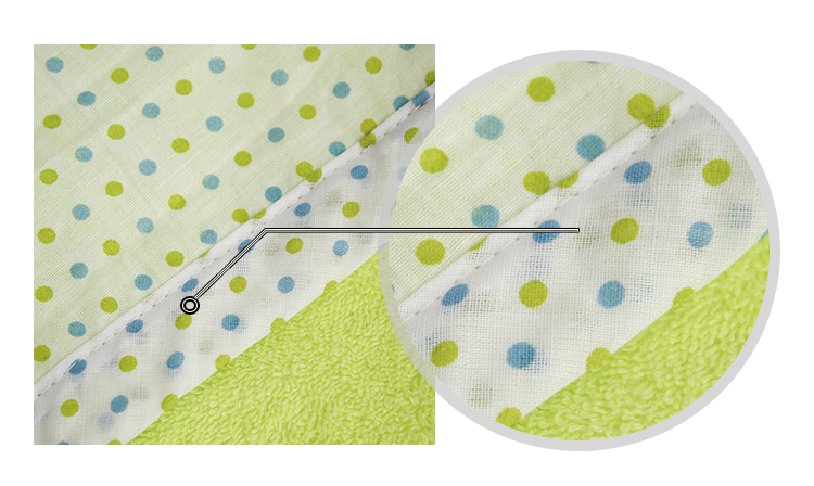 Polka Dot Design Children's Hooded Towel