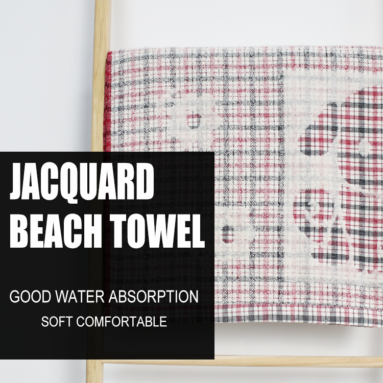 jacquard beach towel