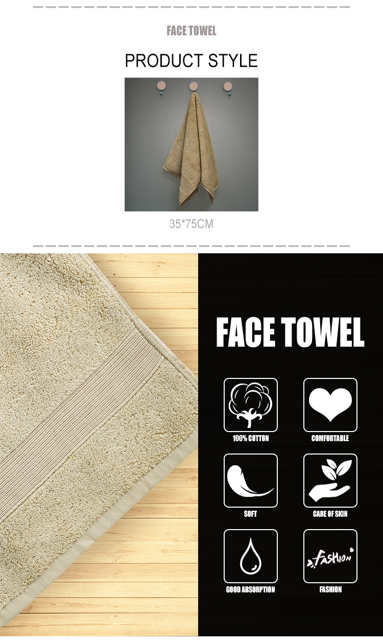 personalised face towel