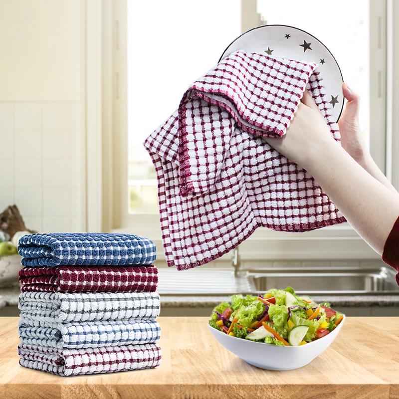 kitchen towel set 100% cotton