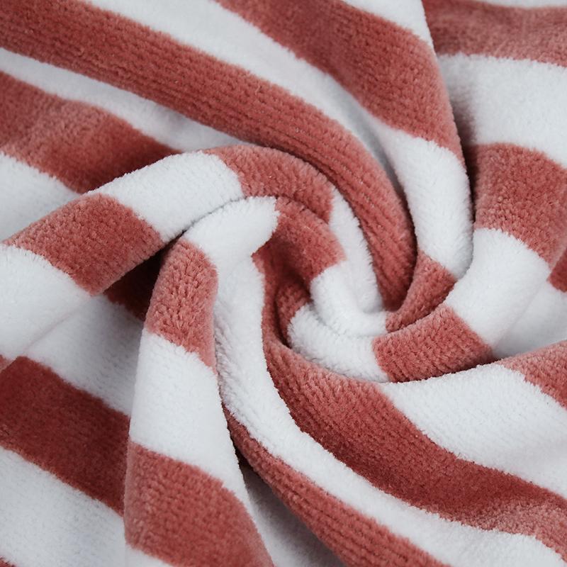 100% cotton Cut Velvet Striped Tassel beach towel