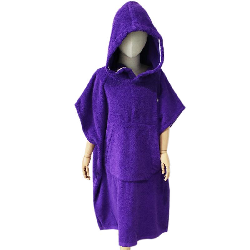 Children’s poncho towel With Pockets